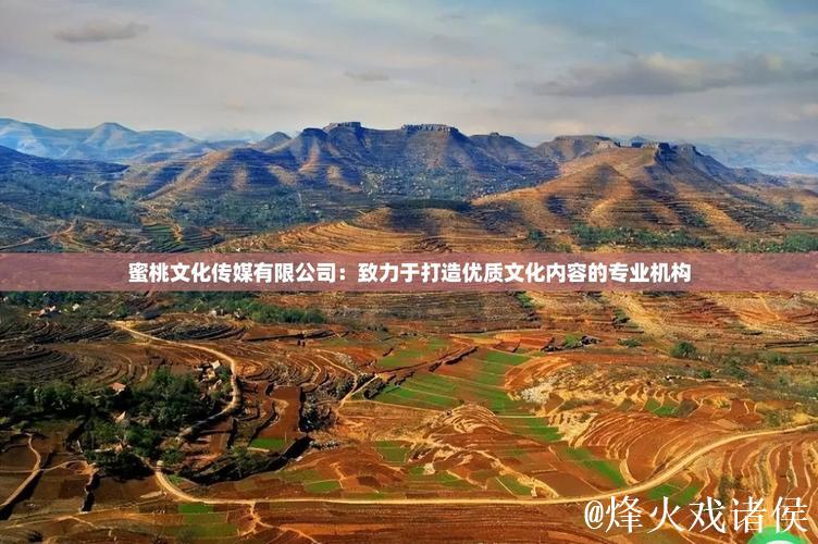 蜜桃传媒文化有限公司：创意与文化的融合之旅
